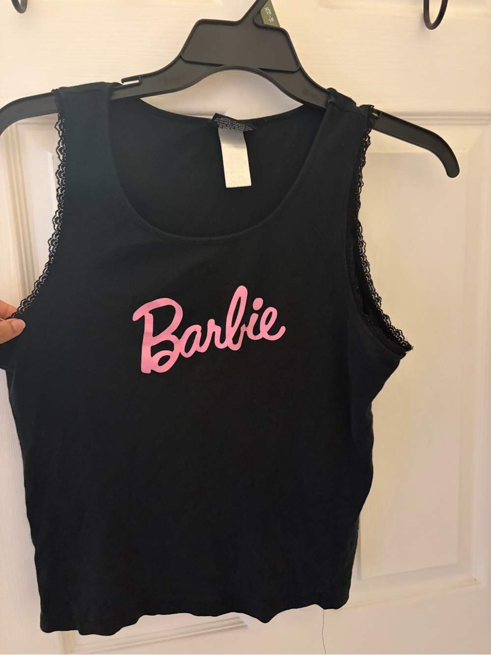 Vintage 2005 Barbie Black Top